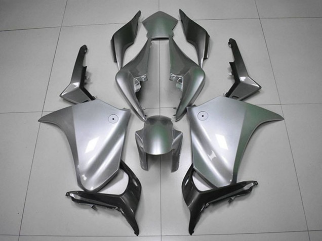 2010-2014 Honda VFR 1200 Motorcycle Fairings - Silver Black Canada