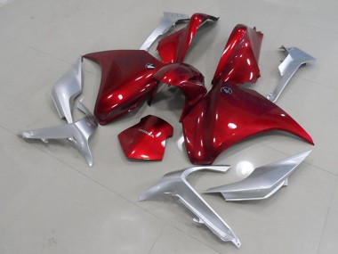 Online 2010-2014 Honda VFR 1200 Motorcycle Fairings - Silver Red Canada