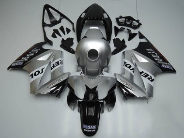 Online 2002-2013 Honda VFR 800 Motorcycle Fairings - Silver White Glossy Black Repsol Canada