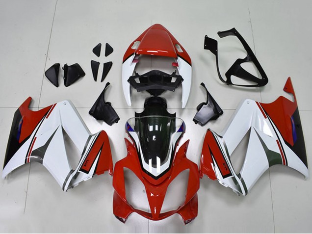 2002-2013 Honda VFR 800 Motorcycle Fairings - White Red Glossy Black Canada