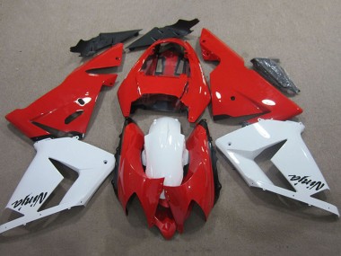 Online 2004-2005 Kawasaki ZX10R Motorcycle Fairings - Red White Ninja Canada