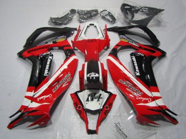 Online 2011-2015 Kawasaki ZX10R Motorcycle Fairings - White Red Black Pedercini Canada