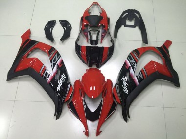 Online 2016-2020 Kawasaki ZX10R Motorcycle Fairings - Maroon Red Glossy Black White Canada