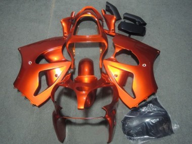 Online 2000-2002 Kawasaki ZX6R Motorcycle Fairings - Orange Canada