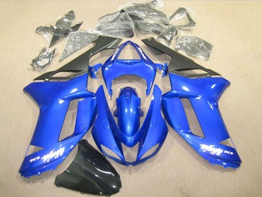 Online 2007-2008 Kawasaki ZX6R Motorcycle Fairings - Blue Ninja 636 Canada