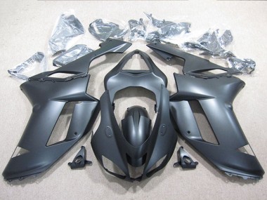 Online 2007-2008 Kawasaki ZX6R Bike Fairings - Black Canada