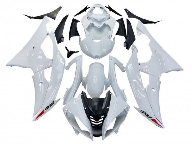 Online 2008-2016 Yamaha YZF R6 Motorcycle Fairing Kits - Glossy White Canada