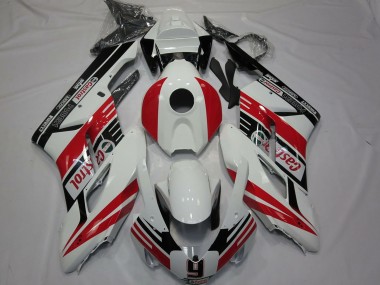 Online 2004-2005 Honda CBR1000RR Motorcycle Fairings - White Red Glossy Black Castrol 9 Canada