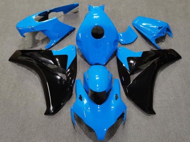 Online 2008-2011 Honda CBR1000RR Motorcycle Fairings - Baby Blue Glossy Black Canada