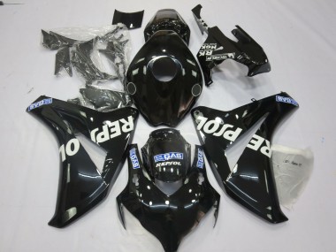 Online 2008-2011 Honda CBR1000RR Motorcycle Fairings - Glossy Black Blue White Repsol Canada