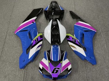 Online 2004-2005 Honda CBR1000RR Motorcycle Fairings - White Blue Purple Yellow Glossy Black 6 Canada