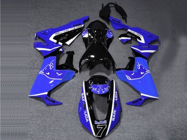 Online 2017-2023 Honda CBR1000RR Motorcycle Fairings - Blue White Glossy Black Bull Canada