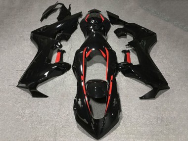 Online 2017-2023 Honda CBR1000RR Motorcycle Fairings - Glossy Black with Red Lining Canada