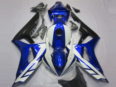 Online 2006-2007 Honda CBR1000RR Motorcycle Fairing - Blue White Matte Black Canada