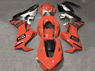 Online 2017-2023 Honda CBR1000RR Motorcycle Fairings - Orange White Silver Glossy Black DSI Canada