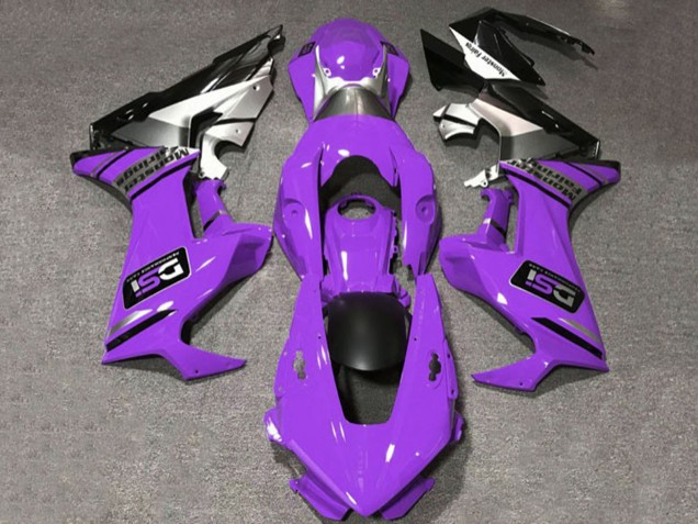 2017-2023 Honda CBR1000RR Motorcycle Fairings - Purple White Silver Glossy Black DSI Canada