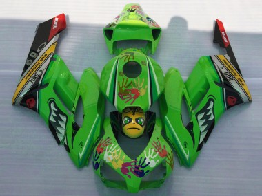 Online 2004-2005 Honda CBR1000RR Motorcycle Fairings - Green Yellow Black Red Shark Canada