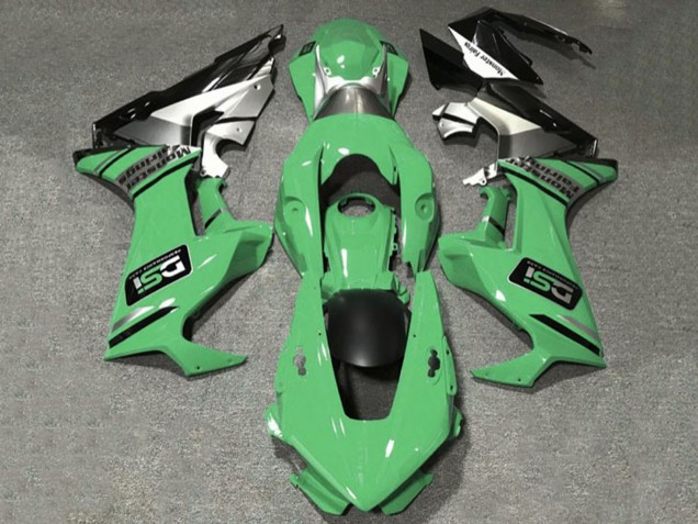 2017-2023 Honda CBR1000RR Motorcycle Fairings - Light Green White Silver Glossy Black DSI Canada