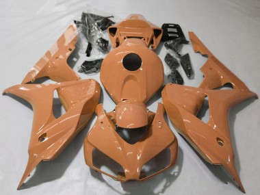 Online 2006-2007 Honda CBR1000RR Motorcycle Fairings - Light Orange Canada