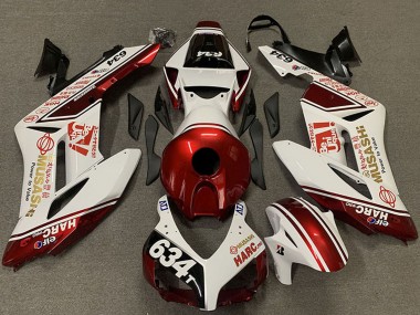 Online 2004-2005 Honda CBR1000RR Motorcycle Fairings - White Red Musashi 634 Canada