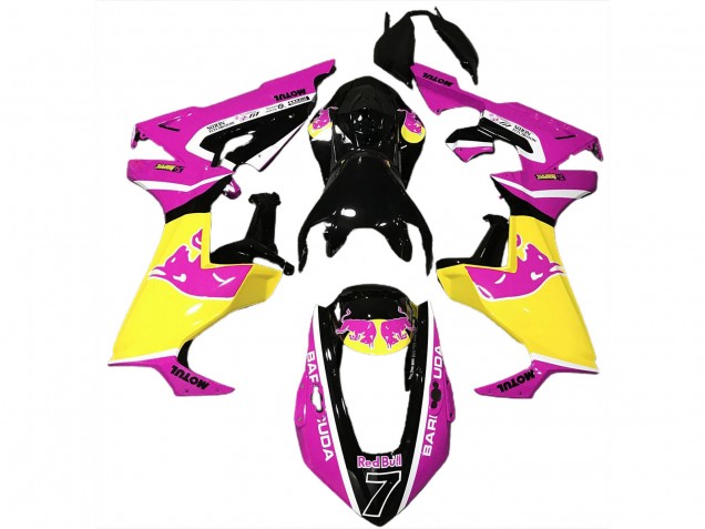2017-2023 Honda CBR1000RR Motorcycle Fairings - Pink Yellow Glossy Black Red Bull Canada
