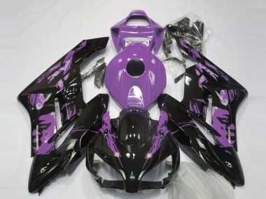 Online 2004-2005 Honda CBR1000RR Motorcycle Fairings - Light Purple Glossy Black Le Mis Canada