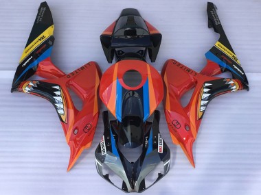 Online 2006-2007 Honda CBR1000RR Motorcycle Fairings - Red Blue Yellow Glossy Black Shark Canada