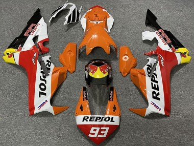 Online 2017-2023 Honda CBR1000RR Motorcycle Fairings - Orange White Yellow Red Glossy Black Red Bull Repsol 93 Canada
