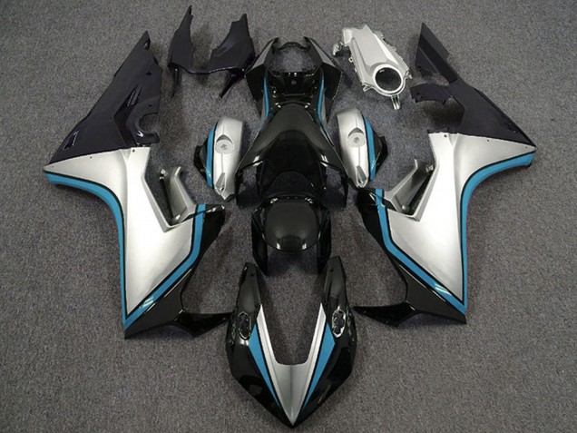 2017-2023 Honda CBR1000RR Motorcycle Fairings - Silver Light Blue Glossy Black Canada