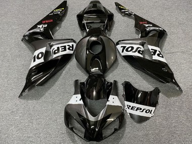 Online 2006-2007 Honda CBR1000RR Motorcycle Fairings - Grey White Glossy Black Repsol Canada