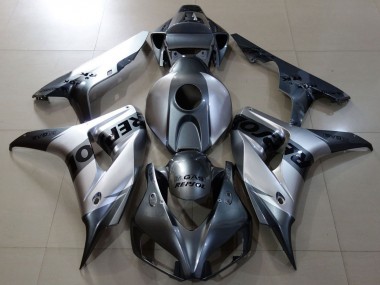Online 2006-2007 Honda CBR1000RR Motorcycle Fairings - Silver Grey Black Repsol Canada