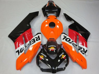 Online 2004-2005 Honda CBR1000RR Motorcycle Fairings - Orange White Red Glossy Black Repsol Canada