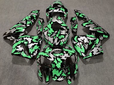 Online 2005-2006 Honda CBR600RR Motorcycle Fairings - Camouflage Light Green Canada