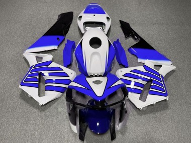 Online 2005-2006 Honda CBR600RR Motorcycle Fairings - White Blue Wings Canada