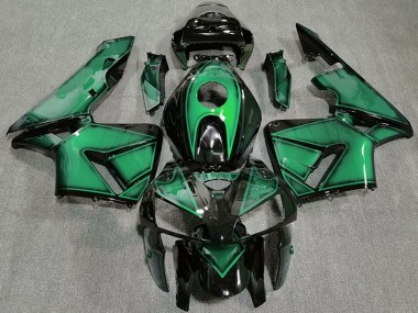 Online 2005-2006 Honda CBR600RR Motorcycle Fairings - Deep Light Green Canada