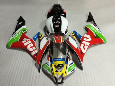 Online 2007-2008 Honda CBR600RR Motorcycle Fairings - White Red Green Yellow Glossy Black Givi 6 Canada