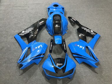 Online 2013-2023 Honda CBR600RR Motorcycle Fairings - Blue Glossy Black Canada