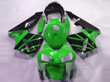 Online 2003-2004 Honda CBR600RR Motorcycle Fairings - Green Glossy Black OEM Style Canada