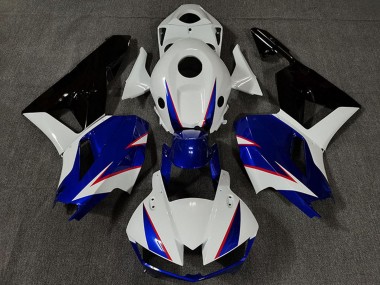 Online 2013-2023 Honda CBR600RR Motorcycle Fairings - White Blue Glossy Black Canada