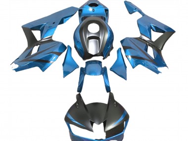 Online 2013-2023 Honda CBR600RR Motorcycle Fairings - Light Blue Matte Black Canada