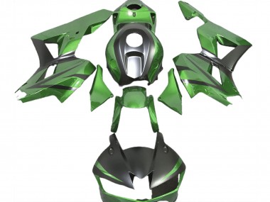 Online 2013-2023 Honda CBR600RR Motorcycle Fairings - Lizard Green Matte Black Canada