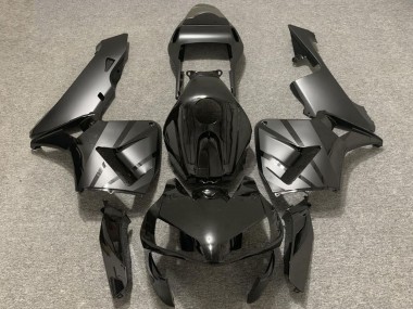 Online 2003-2004 Honda CBR600RR Motorcycle Fairings - Glossy Black Matte Grey OEM Style Canada