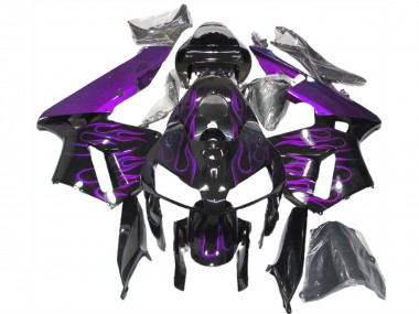 Online 2005-2006 Honda CBR600RR Motorcycle Fairings - Purple Flame Canada
