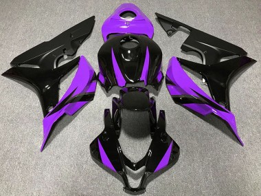 Online 2007-2008 Honda CBR600RR Motorcycle Fairings - Purple Glossy Black Matte Black Canada