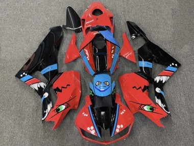Online 2013-2023 Honda CBR600RR Motorcycle Fairings - Red Blue Glossy Black Shark Canada