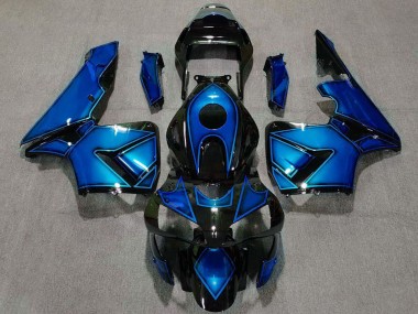 Online 2003-2004 Honda CBR600RR Motorcycle Fairings - Blue Glossy Black Canada