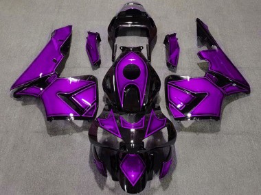 Online 2003-2004 Honda CBR600RR Motorcycle Fairings - Purple Glossy Black Canada