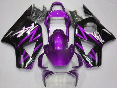 Online 2002-2003 Honda CBR954RR Motorcycle Fairing - Purple Glossy Black Canada