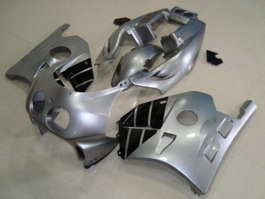 Online 1990-1998 Honda CBR250RR Motorcycle Fairings - Silver Glossy Black Canada