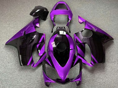 Online 2001-2003 Honda CBR600 F4i Motorcycle Fairings - Purple Glossy Black Canada